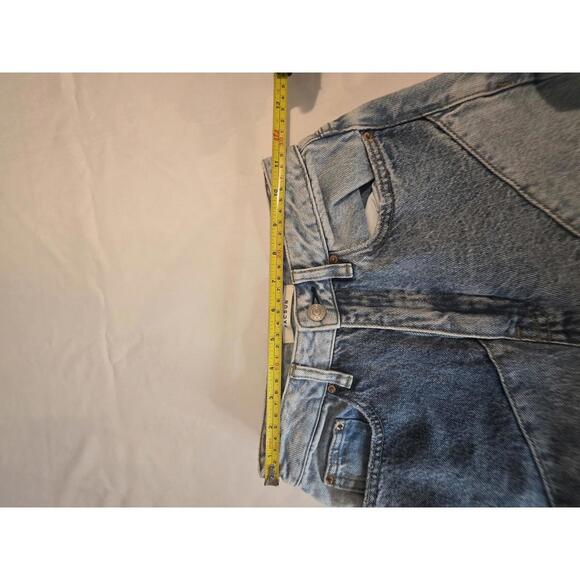 Women's Patchwork Straight Leg Jeans by Jacques - Picture 2 of 6